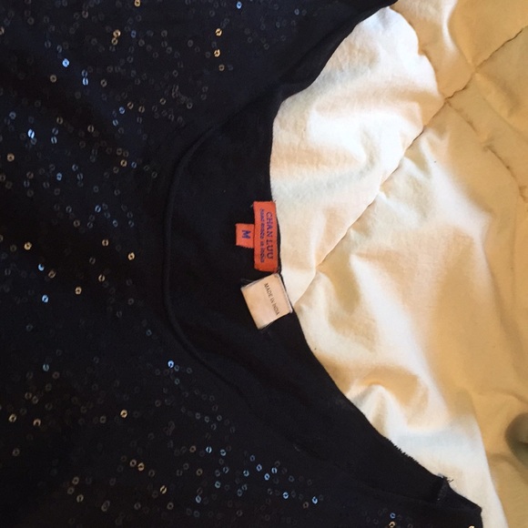 Sequinned tank top - Picture 2 of 4